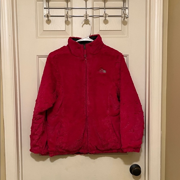 The North Face Kids Puffer Jacket - grey and Pink - Picture 3 of 5